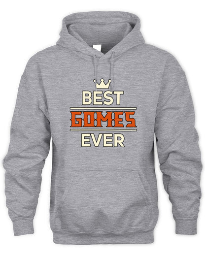 Best Your Name With Crown Shirt GOMES M1-59 / Unisex Hoodie / sport grey
