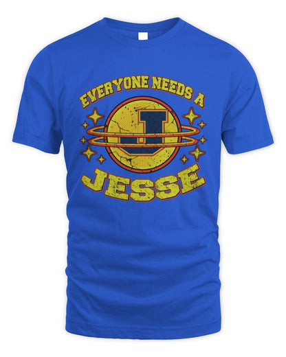 Everyone Needs a Your Name Shirt JESSE M1-76 / Unisex Standard T-Shirt / royal