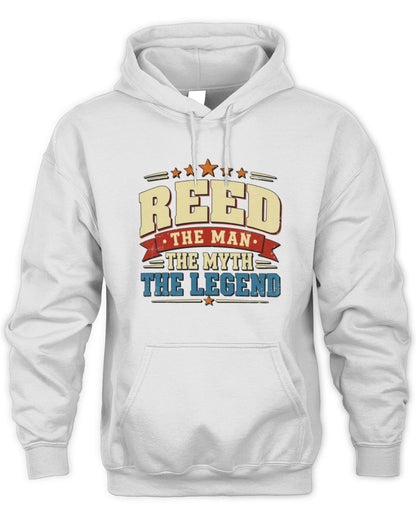 The Man The Myth The Legend Ribbon Vintage T-Shirt REED M1-56 / Unisex Hoodie / white