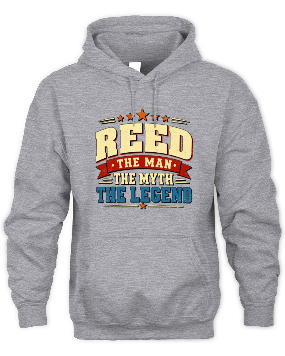 The Man The Myth The Legend Ribbon Vintage T-Shirt REED M1-56 / Unisex Hoodie / sport grey