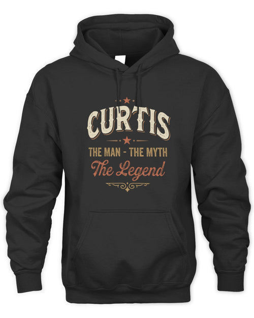 I'm Name I'm Not Rude I Just Have The Balls Funny T-Shirt CURTIS M1-77 / Unisex Hoodie / black