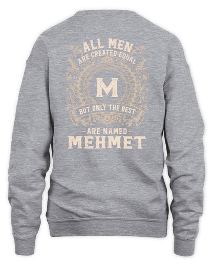 All Men Are Created Equal Cool Logo Shirt MEHMET M1-60 / Unisex Sweatshirt / sport grey