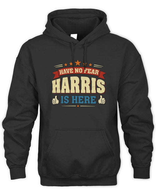 Have No Fear Your Name Is Here Cool Graphic T-Shirt HARRIS M1-71 / Unisex Hoodie / black