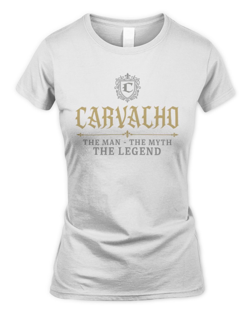 The Man The Myth The Legend Western Shirt CARVALHO M1-78 / Women's Standard T-Shirt / white