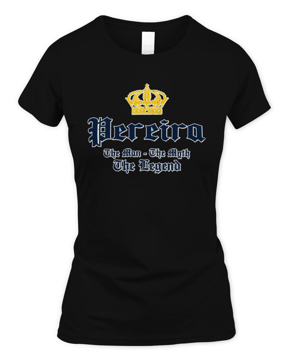 The Man The Myth The Legend Corona Beer T-Shirt PEREIRA M1-S83 / Women's Standard T-Shirt / black