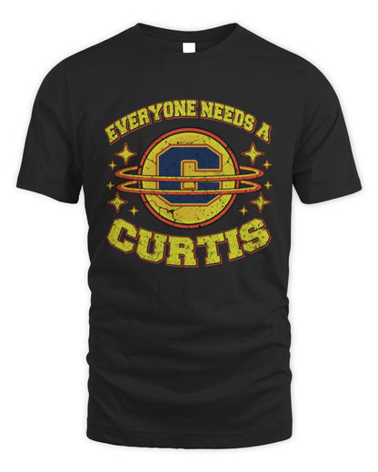 Everyone Needs a Your Name Shirt CURTIS M1-76 / Unisex Standard T-Shirt / black