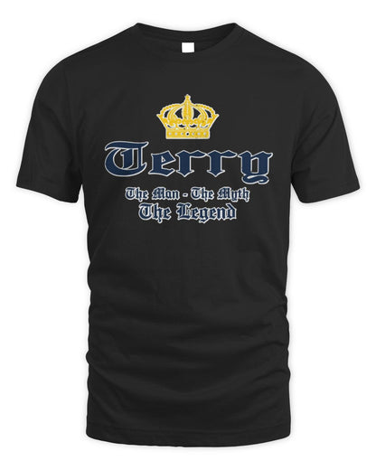 The Man The Myth The Legend Corona Beer T-Shirt TERRY M1-S83 / Unisex Standard T-Shirt / black