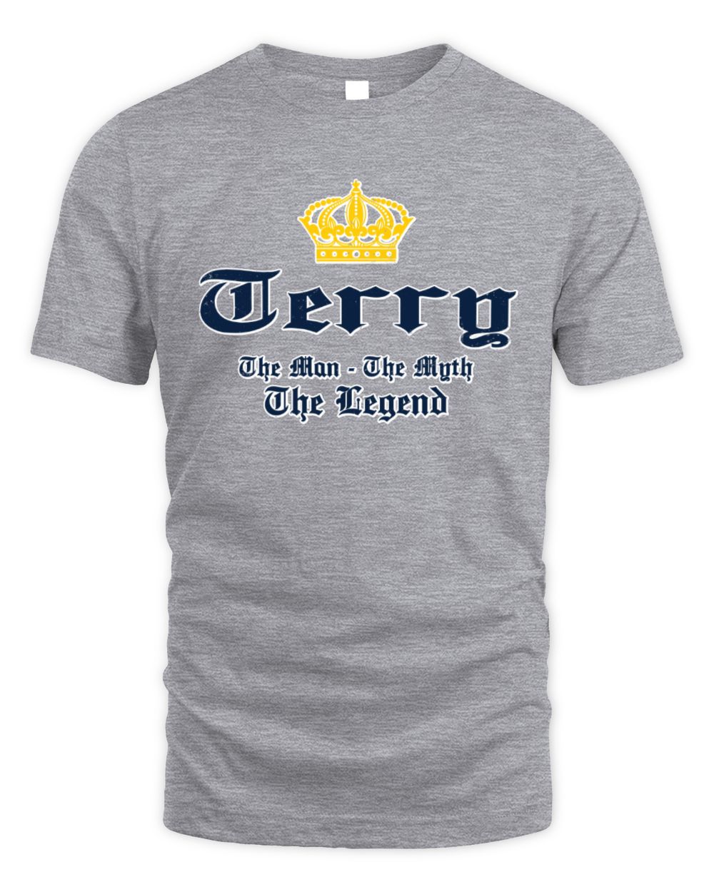 The Man The Myth The Legend Corona Beer T-Shirt TERRY M1-S83 / Unisex Standard T-Shirt / sport grey