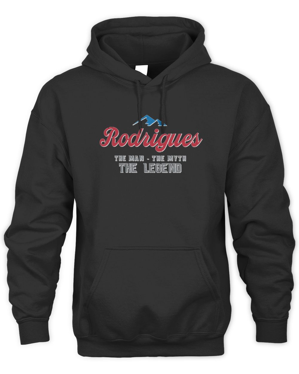 The Man The Myth The Legend Coors Light Beer T-Shirt RODRIGUES M1-S84 / Unisex Hoodie / black