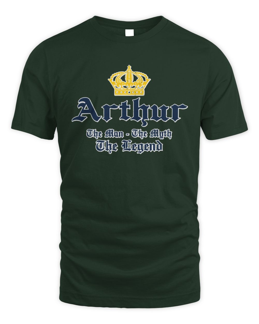 The Man The Myth The Legend Corona Beer T-Shirt ARTHUR M1-S83 / Unisex Standard T-Shirt / forest green