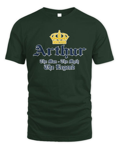 The Man The Myth The Legend Corona Beer T-Shirt ARTHUR M1-S83 / Unisex Standard T-Shirt / forest green