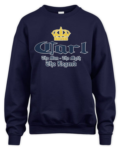 The Man The Myth The Legend Corona Beer T-Shirt CARL M1-S83 / Unisex Sweatshirt / navy