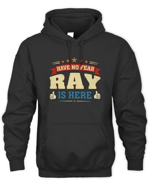 Have No Fear Your Name Is Here Cool Graphic T-Shirt RAY M1-71 / Unisex Hoodie / black