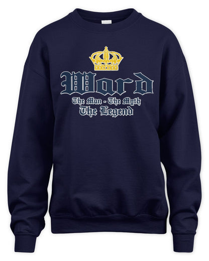 The Man The Myth The Legend Corona Beer T-Shirt WARD M1-S83 / Unisex Sweatshirt / navy