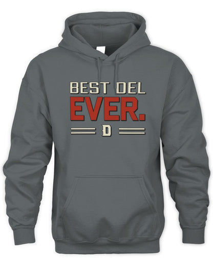 Best Your Name Ever Cool Shirt DEL M1-58 / Unisex Hoodie / charcoal
