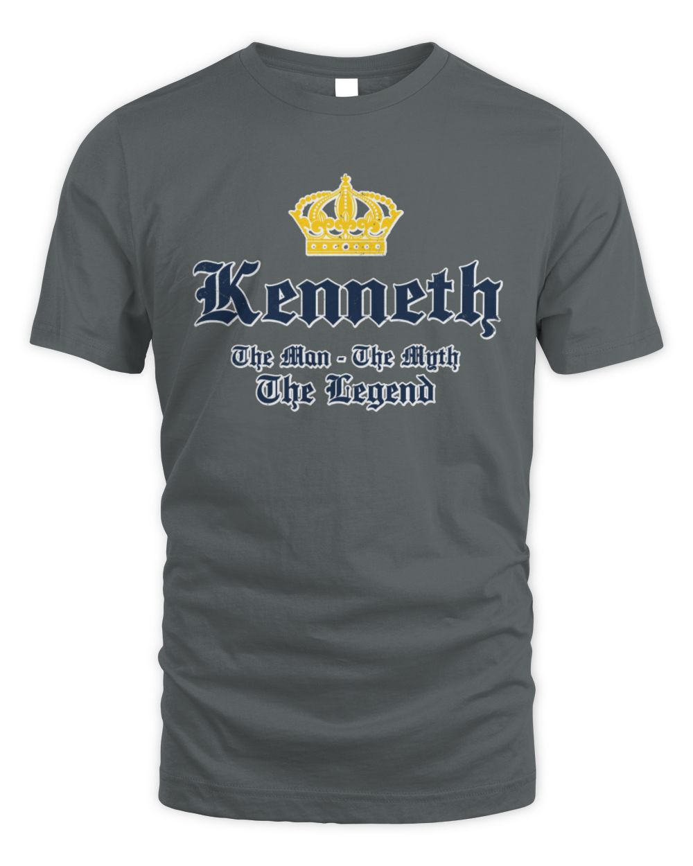The Man The Myth The Legend Corona Beer T-Shirt KENNETH M1-S83 / Unisex Standard T-Shirt / charcoal