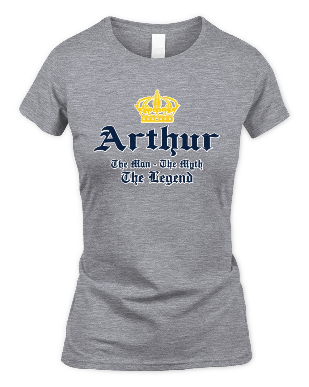 The Man The Myth The Legend Corona Beer T-Shirt ARTHUR M1-S83 / Women's Standard T-Shirt / sport grey