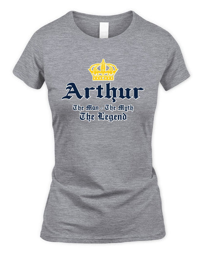 The Man The Myth The Legend Corona Beer T-Shirt ARTHUR M1-S83 / Women's Standard T-Shirt / sport grey