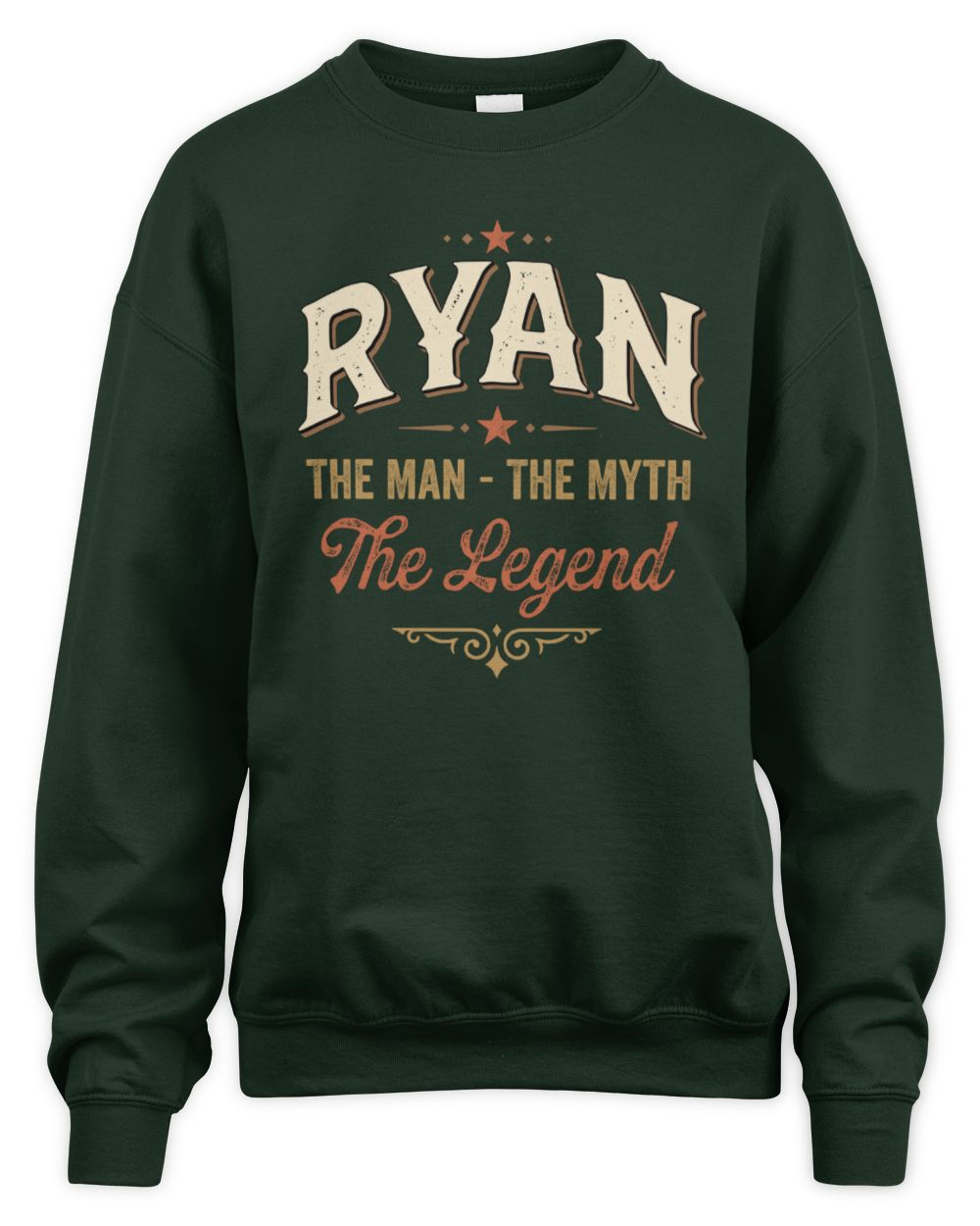 I'm Name I'm Not Rude I Just Have The Balls Funny T-Shirt RYAN M1-77 / Unisex Sweatshirt / forest green