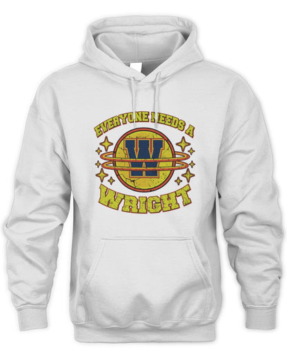 Everyone Needs a Your Name Shirt WRIGHT M1-76 / Unisex Hoodie / white