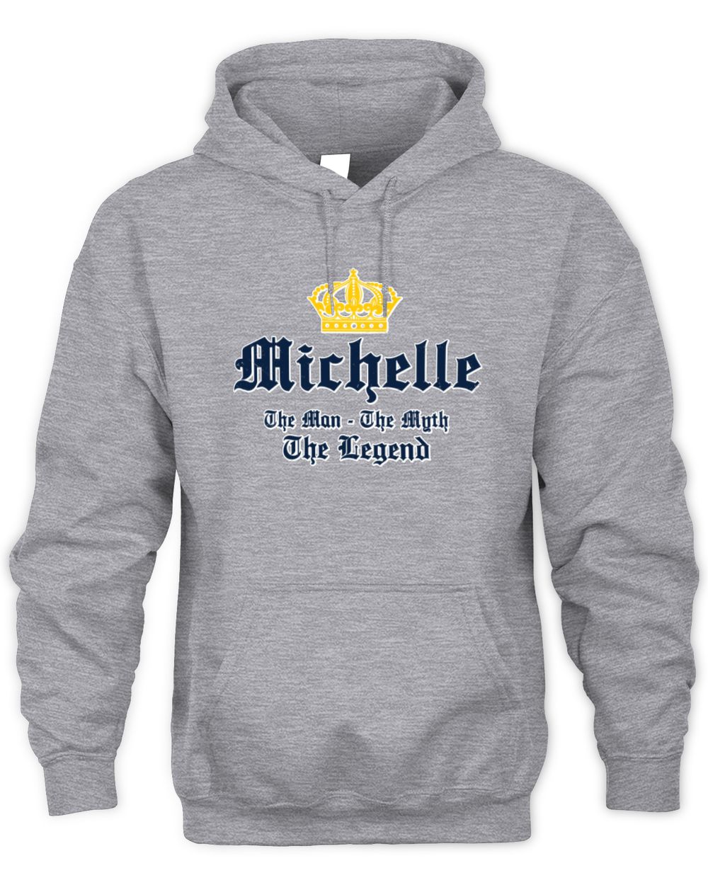 The Man The Myth The Legend Corona Beer T-Shirt MICHELLE M1-S83 / Unisex Hoodie / sport grey