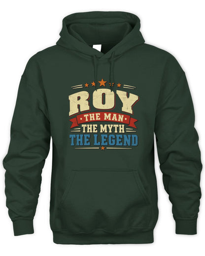 The Man The Myth The Legend Ribbon Vintage T-Shirt ROY M1-56 / Unisex Hoodie / forest green