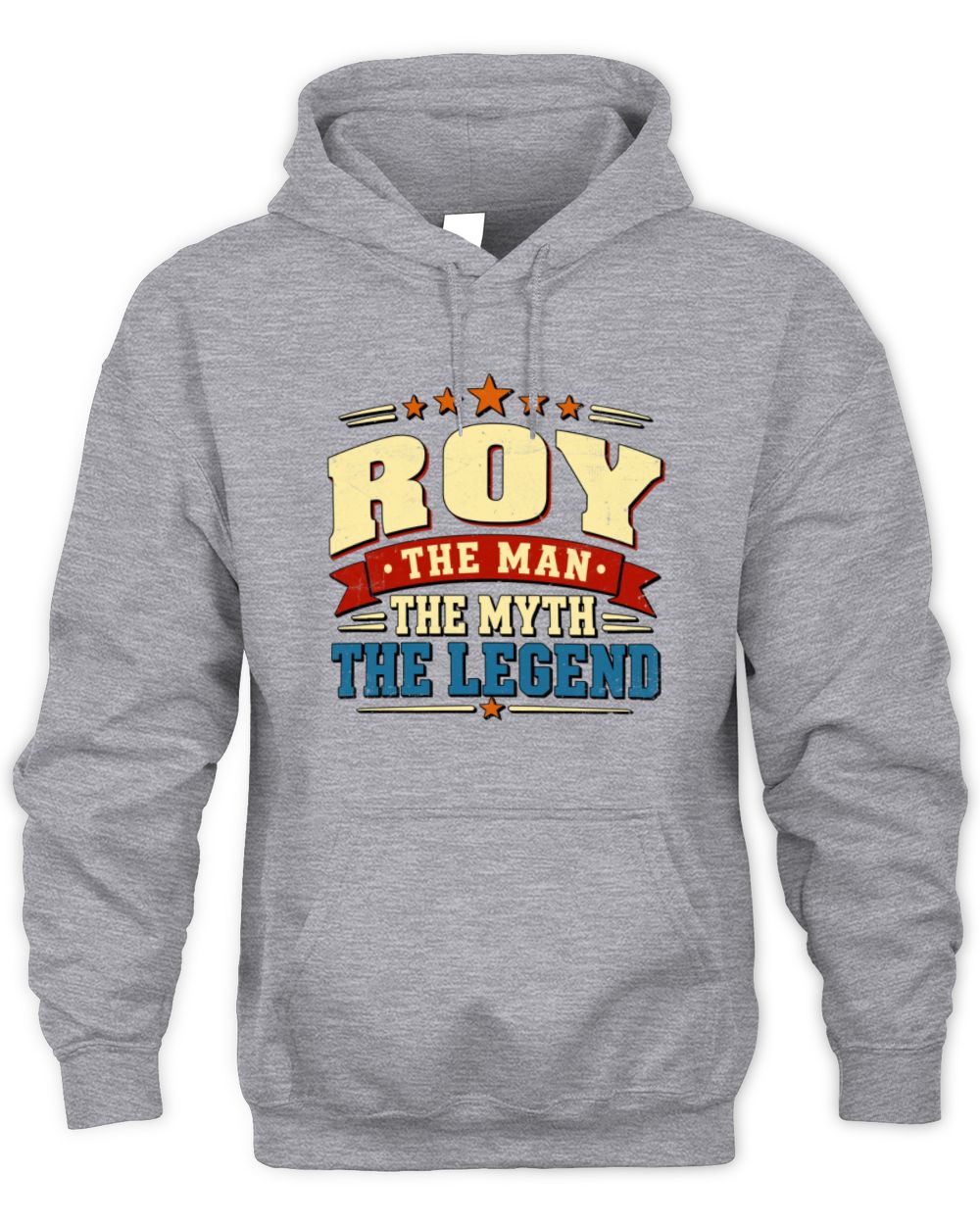 The Man The Myth The Legend Ribbon Vintage T-Shirt ROY M1-56 / Unisex Hoodie / sport grey