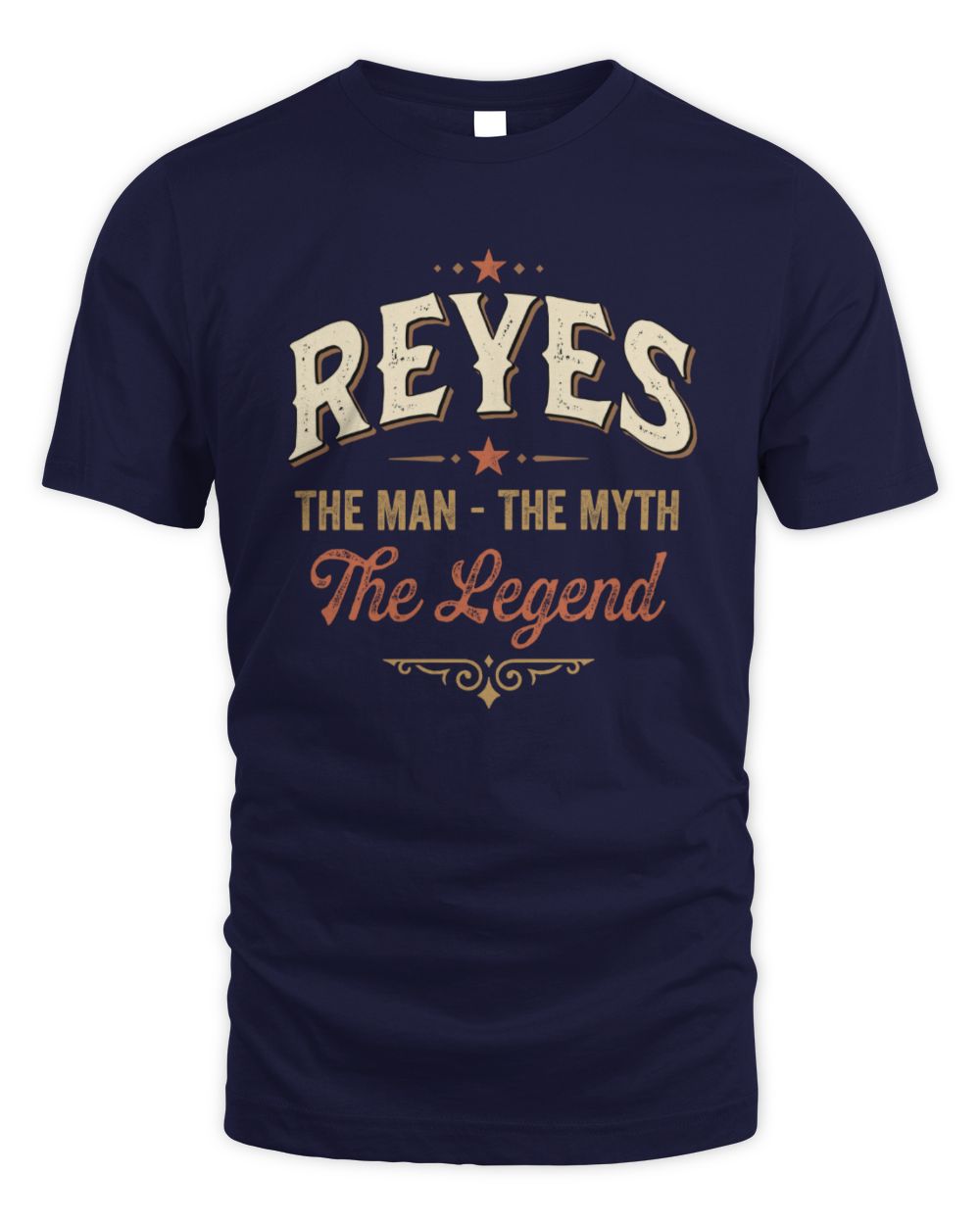 I'm Name I'm Not Rude I Just Have The Balls Funny T-Shirt REYES M1-77 / Unisex Standard T-Shirt / navy
