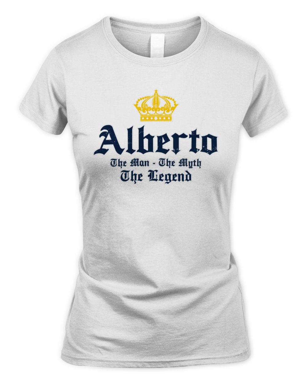 The Man The Myth The Legend Corona Beer T-Shirt ALBERTO M1-S83 / Women's Standard T-Shirt / white