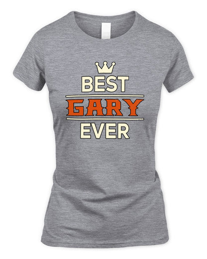 Best Your Name With Crown Shirt GARY M1-59 / Women's Standard T-Shirt / sport grey