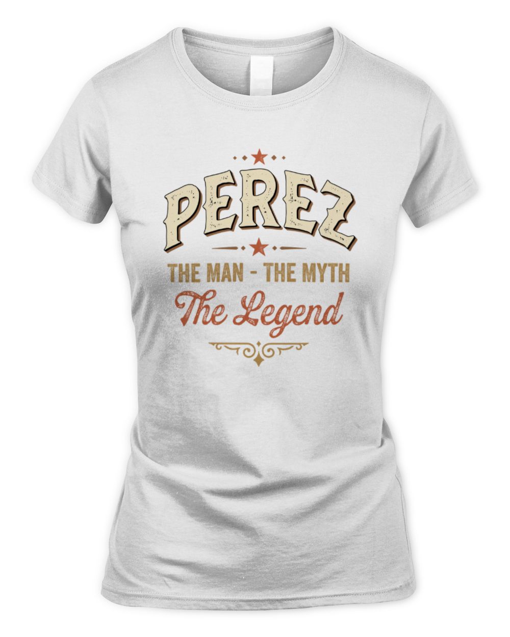 I'm Name I'm Not Rude I Just Have The Balls Funny T-Shirt PEREZ M1-77 / Women's Standard T-Shirt / white