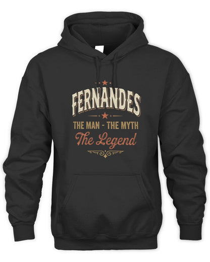 I'm Name I'm Not Rude I Just Have The Balls Funny T-Shirt FERNANDES M1-77 / Unisex Hoodie / black
