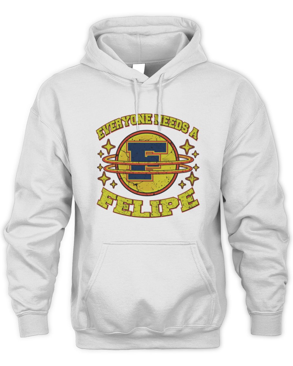 Everyone Needs a Your Name Shirt FELIPE M1-76 / Unisex Hoodie / white