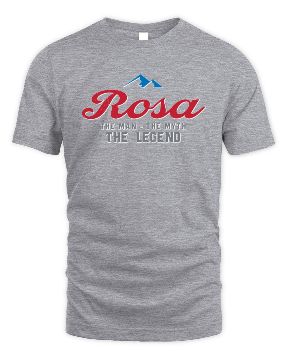The Man The Myth The Legend Coors Light Beer T-Shirt ROSA M1-S84 / Unisex Standard T-Shirt / sport grey