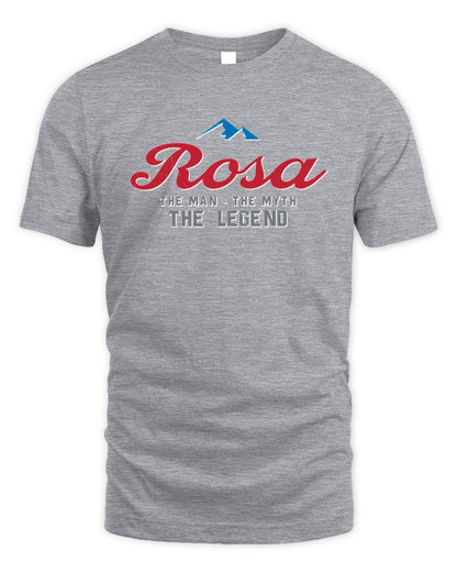The Man The Myth The Legend Coors Light Beer T-Shirt ROSA M1-S84 / Unisex Standard T-Shirt / sport grey