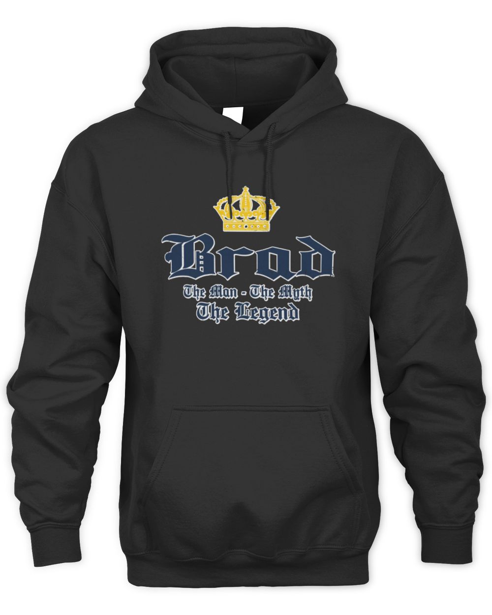 The Man The Myth The Legend Corona Beer T-Shirt BRAD M1-S83 / Unisex Hoodie / black