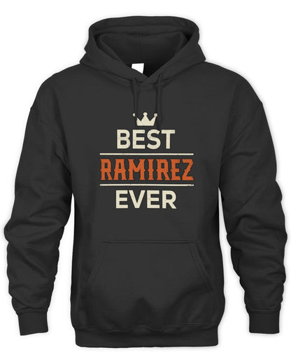 Best Your Name With Crown Shirt RAMIREZ M1-59 / Unisex Hoodie / black