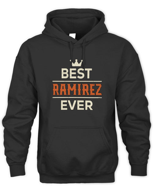 Best Your Name With Crown Shirt RAMIREZ M1-59 / Unisex Hoodie / black