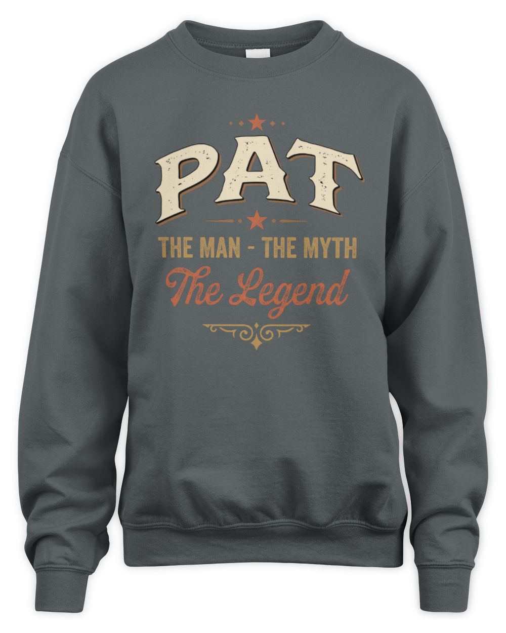 I'm Name I'm Not Rude I Just Have The Balls Funny T-Shirt PAT M1-77 / Unisex Sweatshirt / charcoal