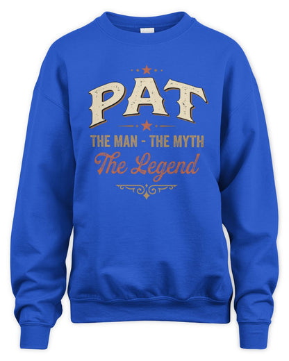 I'm Name I'm Not Rude I Just Have The Balls Funny T-Shirt PAT M1-77 / Unisex Sweatshirt / royal