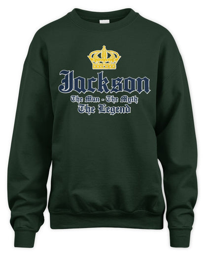 The Man The Myth The Legend Corona Beer T-Shirt JACKSON M1-S83 / Unisex Sweatshirt / forest green