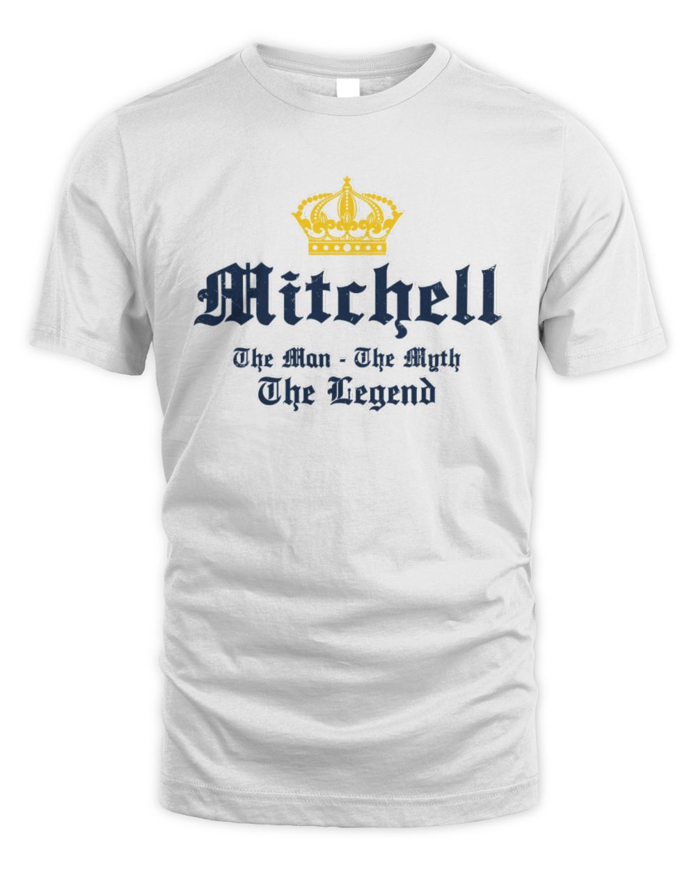 The Man The Myth The Legend Corona Beer T-Shirt MITCHELL M1-S83 / Unisex Standard T-Shirt / white