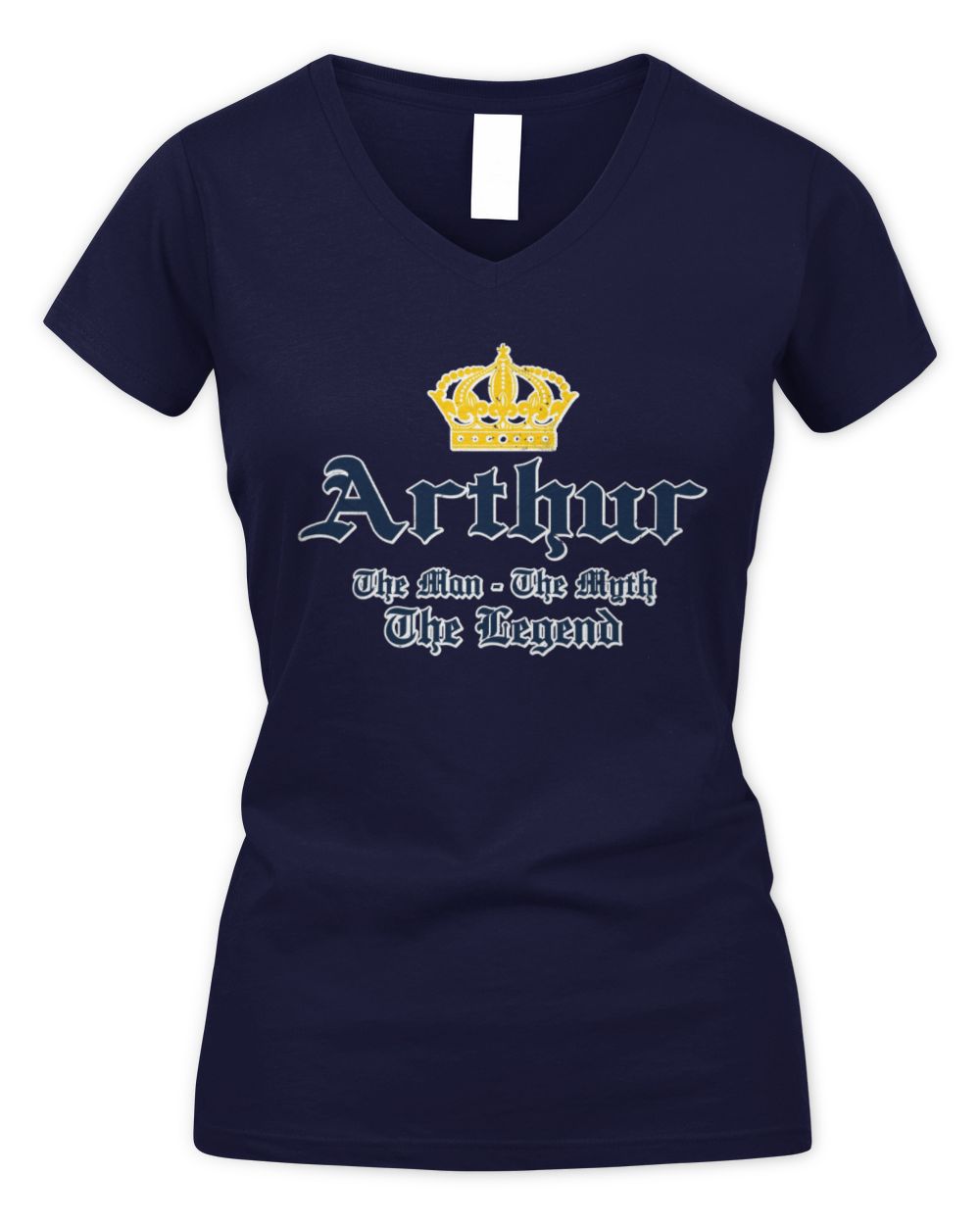 The Man The Myth The Legend Corona Beer T-Shirt ARTHUR M1-S83 / Women's V-Neck T-Shirt / navy