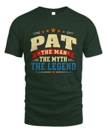 The Man The Myth The Legend Ribbon Vintage T-Shirt PAT M1-56 / Unisex Standard T-Shirt / forest green