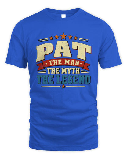 The Man The Myth The Legend Ribbon Vintage T-Shirt PAT M1-56 / Unisex Standard T-Shirt / royal