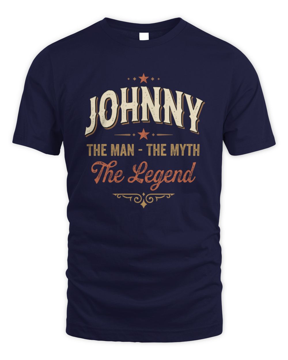 I'm Name I'm Not Rude I Just Have The Balls Funny T-Shirt JOHNNY M1-77 / Unisex Standard T-Shirt / navy