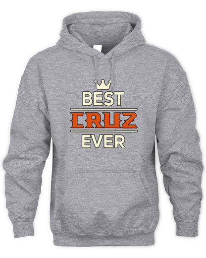 Best Your Name With Crown Shirt CRUZ M1-59 / Unisex Hoodie / sport grey