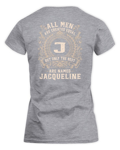 All Men Are Created Equal Cool Logo Shirt JACQUELINE M1-60 / Women's Standard T-Shirt / sport grey