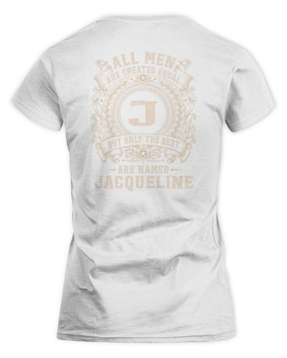 All Men Are Created Equal Cool Logo Shirt JACQUELINE M1-60 / Women's Standard T-Shirt / white