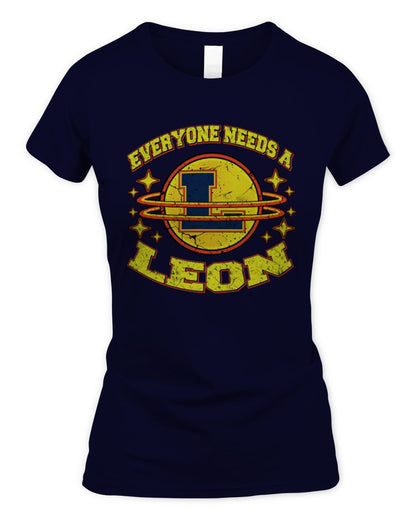 Everyone Needs a Your Name Shirt LEON M1-76 / Women's Standard T-Shirt / navy